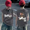 Camiseta sin mangas para niños, Verano, Algodón Puro, Nuevo Estilo 2026, Chaleco de Moda para Niños Mayores, Camiseta sin Mangas Estilo Americano