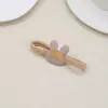 Acessórios de Cabelo de Coelho de Desenho Animado de Novo Estilo Transfronteiriços Europeus e Americanos Bebê Feito à Mão Laço Pequeno Elástico de Nylon Fina Faixa de Cabelo