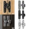 Hebilla de Aleación de Aluminio Hebilla de Seguridad 90 Grados 180 Grados Sólida Multiuso Cerradura Izquierda y Derecha para Puerta Doméstica Hebilla Antirrobo