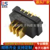 Conector direto de 180 graus porta-bateria de 4 pinos espaçamento 1.5PH conector de bateria assento macho DS-A-4P-R1 banhado a ouro