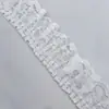 Adorno de Encaje con Volantes Plisados de 6 cm para Ropa DIY Calcetines de Mujer Dobladillo de Falda Lolita Encaje de Gasa