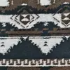 Tejidos de Ropa de Alto Peso para Otoño e Invierno en Colores Marrón, Blanco y Negro, Tejido de Punto para Decoraciones Navideñas Hechas a Mano DIY