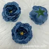 Cabezas de flores artificiales de camelia para bodas, accesorios de decoración del hogar, guirnaldas hechas a mano, tocados, ramilletes y cajas de regalo