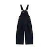 Overoles de Trabajo Retro Americano para Mujer, Pantalones Casuales Sueltos de Gama Alta para Verano, Monos de Pierna Ancha de Moda