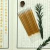 Pluma dorada para trazar, pluma de gel amarilla, varilla de pluma para caligrafía sin fragancia de sándalo, recarga de 0.7 1.0 para trazar