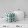 Jiahuimei Cubo Mágico Geométrico Aromaterapia Molde de Vela DIY Aromaterapia Pedra Artesanal Aromaterapia Ornamentos Molde de Silicone