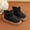 Botas de Nieve para Niños y Niñas, Botines de Algodón de Invierno para Bebés, Impermeables, Engrosados, Cálidos, Botines Cortos con Felpa para Niños Pequeños, Dropshipping