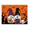Decoração de Festa de Halloween Transfronteiriça Jogos Americanos Jantar em Família Arranjo de Atmosfera Festiva Jogos Americanos Jogos Americanos de Linho Impressos