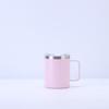 12oz punho Copa 304 caneca de aço inoxidável dupla camada vácuo cor plástico spray escritório Copa copo de café americano