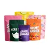 Bolsas de empaque para dulces auto-parables con cierre bolsas para dulces de comercio exterior bolsas de empaque autosellables para galletas y bocadillos