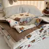 2026 Nuevo Estilo Sencillo Hilo Esponjoso de Dibujos Animados Colcha Individual de Verano Colcha de Aire Acondicionado para Dormitorio de Estudiante Lavable a Máquina Colcha Delgada de Verano