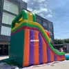 Parque Acuático Inflable para Niños Tobogán Combo Tobogán Piscina