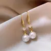 Rose Story Brincos de Pérola Estilo Liu Yifei para Mulheres 2025 Novos Brincos Populares Luxo Acessível Brincos de Alta Qualidade