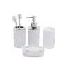 Suministros Populares para Baño Transfronterizos Juego de Siete Piezas para Baño Estilo Europeo Set de Artículos de Tocador para Baño Vaso para Enjuague Bucal Juego de Vasos para Cepillarse los Dientes