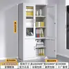Armário de Aço para Escritório, Armário de Ferro para Dados Financeiros, Armário de Armazenamento com Gavetas e Fechadura, Armário de Armazenamento Multicamadas para Varanda de Casa