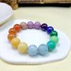Pulsera de Cristal Natural Multigema, Joyería de Moda de Cristal Colorido, Regalo de Joyería Estilo Pareja, Venta al por Mayor de Pulseras de Cristal