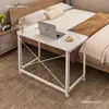 Mesa plegable, escritorio móvil, mesa de computadora para el hogar, mesita de noche para espacios pequeños en el dormitorio, mesa de estudio simple, banco de trabajo