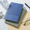 Caja de Regalo Set de Cuadernos de Sarga Transfronterizos con Logo Personalizado, Cuaderno de Cuero Suave para Oficina, Regalo Souvenir al por Mayor