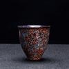 Personalizado Forno Mudança Tianmu Glaze Edifício Chá Xícara Kung Fu Chá Conjunto Chá Degustação Chá Xícara Master Copo Único Cerâmica Coelho Pequeno Copo
