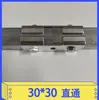 25/30/40 Conectores de Fittings para Tubo Cuadrado Galvanizado de Acero Inoxidable Hebilla de Fijación para Estante Sin Soldadura Junta Sujetador