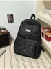 Mochila para chicas de secundaria, estilo coreano, diseño de nicho, estampado de estrellas, alto valor estético, gran capacidad, adecuada para chicas de preparatoria y universidad