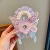 Goma para el pelo de mariposa para niñas, scrunchie, cuerda para moño, nuevo modelo 2026, banda para el pelo para coleta alta de niñas pequeñas