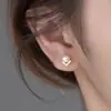 Cao Shiyuan Fabricante Exquisitos Pendientes para Mujer Perla de Imitación Joyería Geométrica de Dama Estilo Simple Temu Más Vendido
