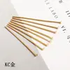 Ferramenta de Agulha em T Acessórios para Pulseira Brinco DIY Contas Soltas para Montagem de Joias Acessórios de Agulha Fábrica Atacado em Estoque