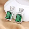 Pendientes de Moda con Cabeza de Leopardo Europea y Americana de Nicho, Personalidad, Microincrustados con Diamantes, Pendientes de Lujo Ligero de Gama Alta, Accesorios de Oreja Exagerados para Mujer