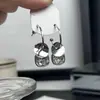 Pendientes de Cubo de Azúcar Trenzados de Dos Usos para Mujer, Temperamento de Lujo Ligero, Pendientes de Gama Alta, Pendientes de Diseño Nuevo Popular
