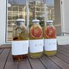 Garrafas de Vidro para Bebidas de Alta Qualidade em Estoque por Atacado, Garrafas de Vidro Vazias para Suco, Leite, Iogurte, Garrafas de Chá de Leite Vermelho de Grande Calibre
