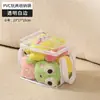 Bolsa de armazenamento de pelúcia com grande capacidade para bonecas infantis, caixa de armazenamento e organização, bolsa de armazenamento à prova d'água para livros de estudantes