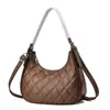 Bolso de Hombro Único Estilo Coreano Bolso de Axila Color Sólido Bolso de Media Luna 2026 Verano Nuevo Bolso de Mujer de Moda Personalidad Estética Bolso de Mano