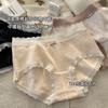 10A Algodón Antibacterial Entrepierna Extendida Calzones de Algodón Puro para Niñas Ropa Interior para Mujer Cintura Media Borde de Encaje Estilo Puro Lujuria Talla Grande para Dama Venta al Mayoreo