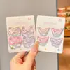 Presilha de Cabelo Rosa Estrela Infantil 2025 Novo Estilo Meninas Mini Lateral Franja Presilha Bb Doce Versátil