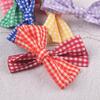 10cm Ventas Directas de Fábrica Lindo Cuadros Estéreo Lazo Tocado Pinza Superior DIY Accesorios para el Cabello Accesorios Accesorios