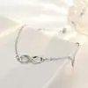 Pulseira Mobius Amor Infinito Feminina Acessórios Casuais Europeus e Americanos Acessórios de Mão Casuais E-commerce Transfronteiriço Fornecimento Direto