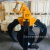 Máquina de Garra Lotus Escavadeira Aço Vários Materiais Garra Lotus Madeira Braço de Movimento Reto Haste Curva Máquina de Garra Lotus Aço