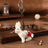 Colgante de Bolsa de Fieltro de Lana Hecho a Mano Estilo Coreano Dongdaemun de Corea del Sur Llavero de Animal Lindo Accesorios