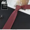 Roupa Formal de Negócios Masculina 7cm gravata de mão camisa social trabalho profissional gola de camisa acessórios em estoque fornecimento direto