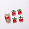 Verano Estilo Ins Tulipán Lindo Hielo Transparente Joyería para Uñas Arte de Uñas Flor de Resina Estéreo Accesorios para Uñas Hecho a Mano DIY