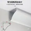Lámpara de Esquina de Techo Luminosa de Doble Cara Sin Techo Lámpara de Línea de Yeso Lámpara de Ranura de Aluminio Montada en Superficie Esquina de Techo y Pared Sin Iluminación Principal