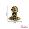 Moneda de latón, sapo dorado, adornos para té, mascota, ceremonia del té, adornos de escritorio, cigarra dorada de tres patas, yuanbao, mango antiguo