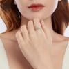 Anillo Abierto de Abeja Linda de Primavera Avale Anillo Ajustable Plata de Ley S925 Joyería Versátil Joyería para Manos Venta al por Mayor para Mujeres