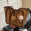Bolso Tote de Gran Capacidad para Mujer, Nuevo Estilo Versátil de Alta Gama Otoño/Invierno 2026, Adecuado para Estudiantes Universitarias, Bolso de Hombro para Viajes Diarios