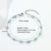 Pulsera Transfronteriza Ojo de Demonio Cruzado Europeo Americano de Oriente Medio Acero Inoxidable Moda Ojo de Aceite Goteante Joyería Personalizada Unisex