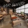 Conjunto de Mesa y Sillas de Madera Maciza para Cafetería de Moda, Sofá Cómodo Estilo Japonés, Cabina de Alto Nivel de Fábrica para Taberna, Bar, Tienda de Té de Leche