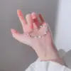 Pulsera de Amor para Mujer Diseño de Nicho Simple Estilo Ins Avanzado Personalidad Lujo Ligero Joyería para Estudiante Novia una generación de cabello