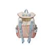 Mochila Infantil Nuevo Estilo Coreano Color Contraste Niños y Niñas Viaje al Aire Libre Mochila Ligera Estudiantes de Primaria Mochila para el Jardín de Niños