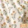 Tecido floral pequeno estilo pastoral fresco para fazer saias